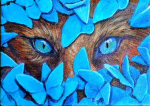 Fox Eyes Painting